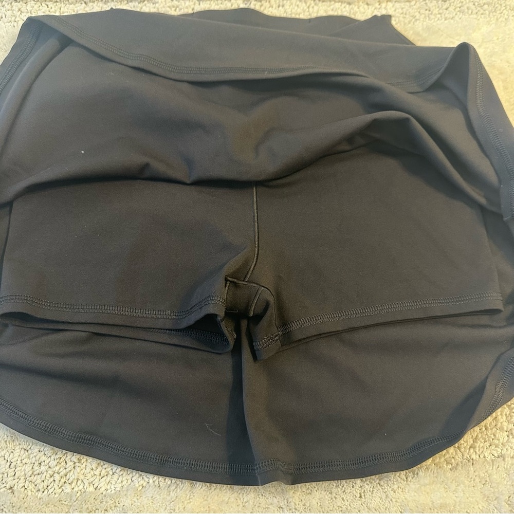 SALE⬇️ Aerie AE Offline Real Me Crossover Black Tennis Skirt Skort Small - Picture 10 of 10